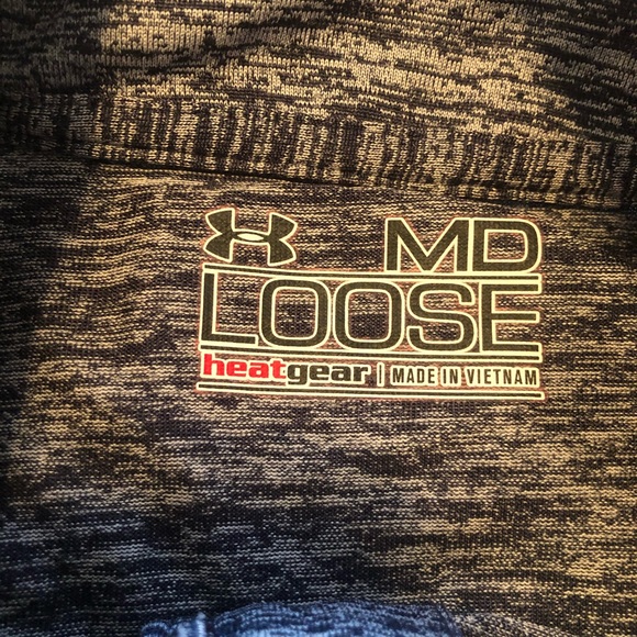 under armour gray Loose heatgear long sleeve med - Picture 5 of 6
